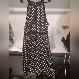 Polka dot swing dress With pockets!